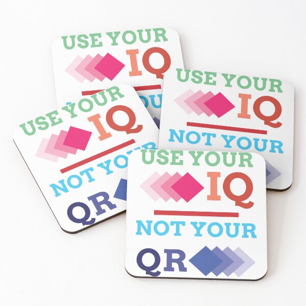 Item preview, Use your IQ not Your Qr | Use your IQ not Your Qr T-shirt and clothing's  designed and sold by SAQUNA.