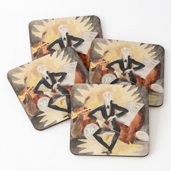 Item preview, Watercolor Painting Musician (1918) by Charles Demuth designed and sold by Designedbysm.