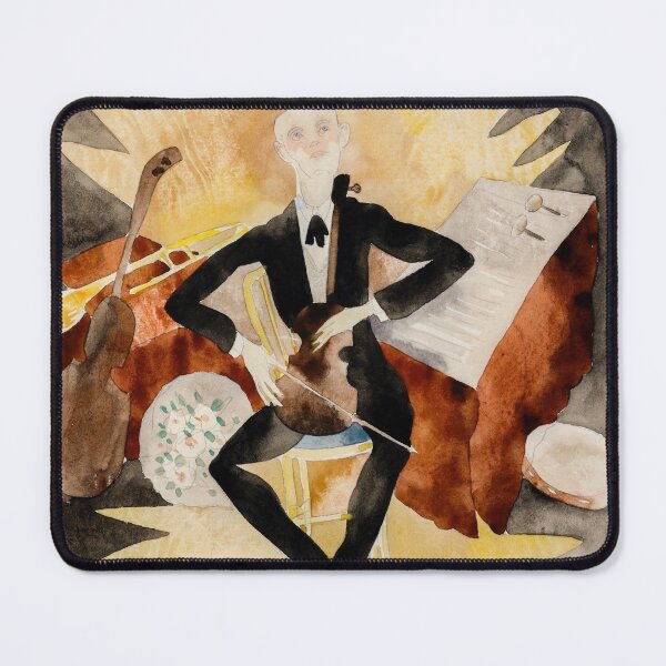 Item preview, Watercolor Painting Musician (1918) by Charles Demuth designed and sold by Designedbysm.
