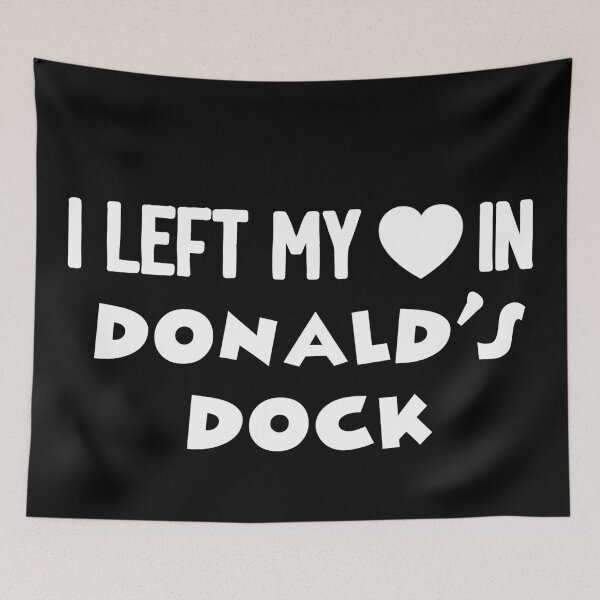 Item preview, I Left my Heart in Donald's Dock designed and sold by blue-jay-art.