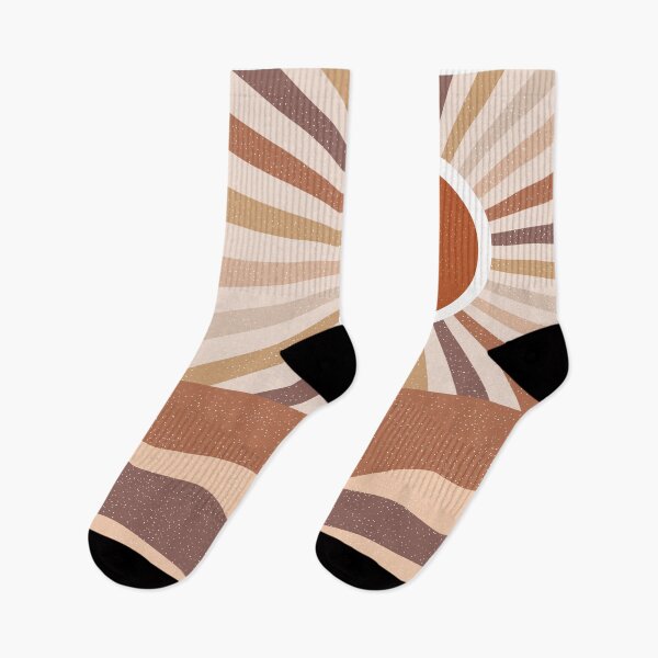 Item preview, Desert Sunrise- Mid century art designed and sold by SKdarealshop.