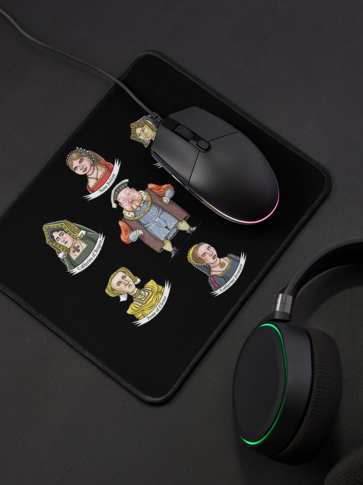 Alternate view of The Six Wives of King Henry VIII Mouse Pad