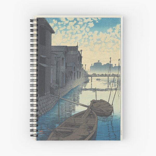 Item preview, Kawase Hasui - Morning on the Daikon Wharf designed and sold by Ukiyo-e-Masters.
