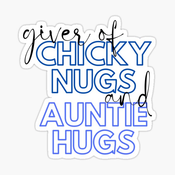 Item preview, Chicky Nugs & Auntie Hugs designed and sold by PilchersDesigns.