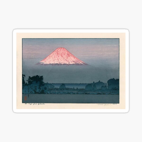 Item preview, Toshi Yoshida - Mt. Fuji From Gotemba designed and sold by Ukiyo-e-Masters.
