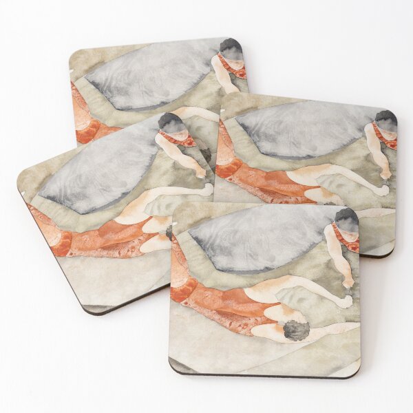Item preview, Modern Art Two Trapeze Performers in Red (ca.1917) by Charles Demuth designed and sold by Designedbysm.