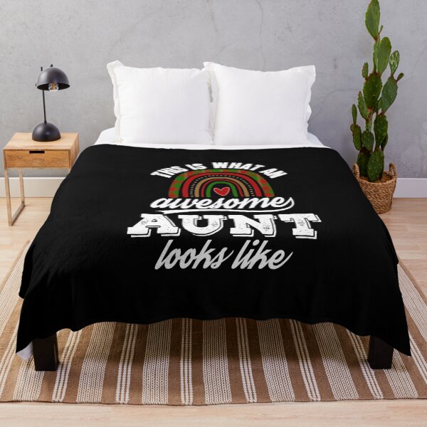 Item preview, This Is What An Awesome Aunt Looks Like Winter Rainbow designed and sold by JooArtPrints ★★★★★.