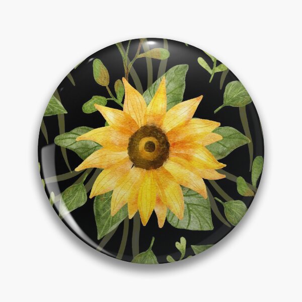 Item preview, Wild Sunflowers Floral Pattern designed and sold by Alladin7.