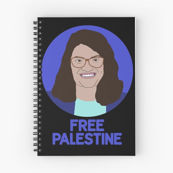 Item preview, Rashida Tlaib "Free Palestine" designed and sold by RevolutionInPaint.