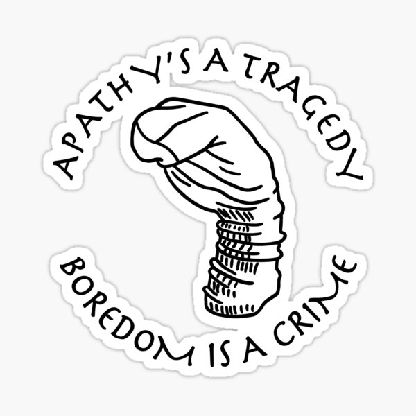 Item preview, Bo Inside Apathy’s A Tragedy Boredom Is A Crime Bo Burnham designed and sold by Uncer59.