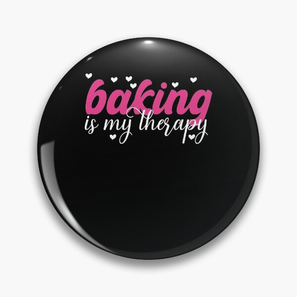 Item preview, Baking is my therapy funny and cute design for bakers baking is my life for mom for my wife for my sister for baking lovers  designed and sold by mydreamcatcher.