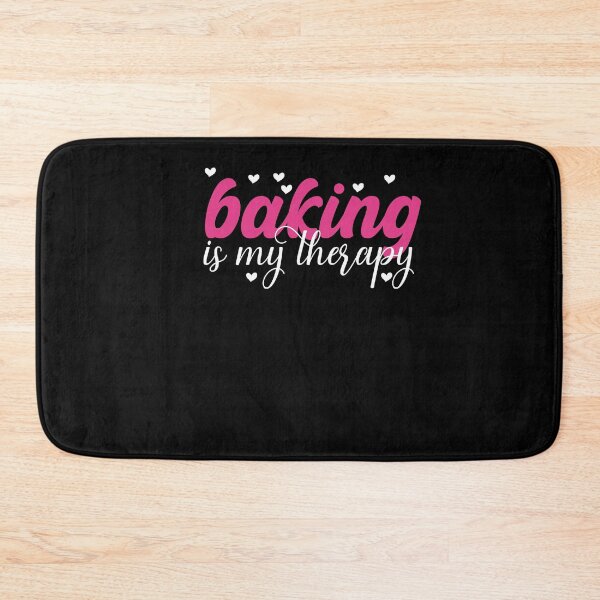 Item preview, Baking is my therapy funny and cute design for bakers baking is my life for mom for my wife for my sister for baking lovers  designed and sold by mydreamcatcher.