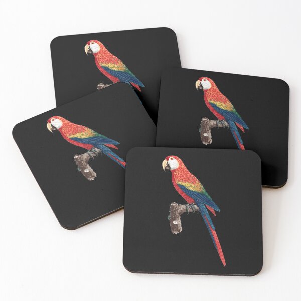 Item preview, Ara Canga Red & Yellow Maccaw Parrot by Francois Levaillant designed and sold by NovisPets.