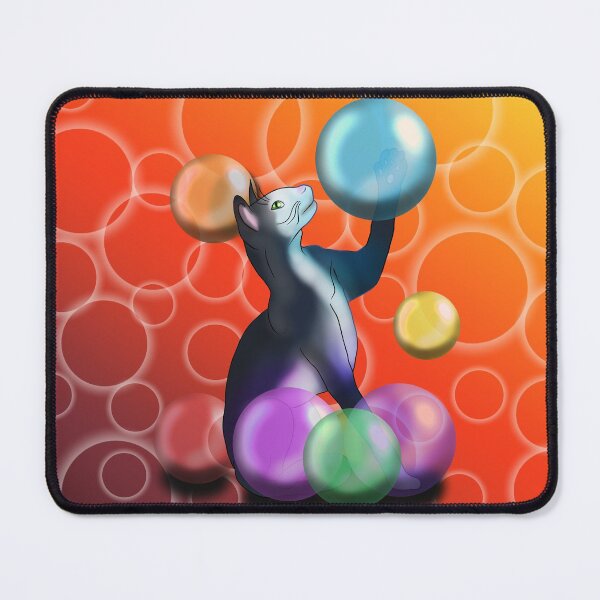 Item preview, Black Siamese cat with transparent globes Red designed and sold by CuisineCat.