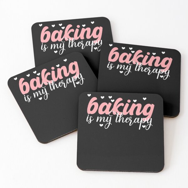 Item preview, Baking is my therapy funny and cute design for bakers baking is my life for mom for my wife for my sister for baking lovers  designed and sold by mydreamcatcher.