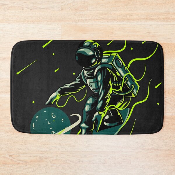 Item preview, Space surfer astronaut designed and sold by TheSkullArmy.