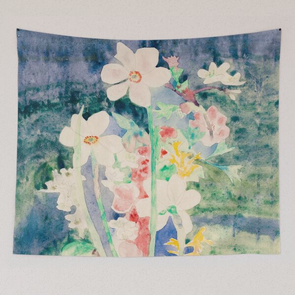 Item preview, Watercolor Painting Narcissi (1917) by Charles Demuth designed and sold by Designedbysm.