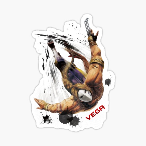 Vega Sticker  Street Fighter II – AJTouch