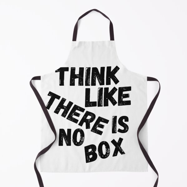 Item preview, Think Like There Is No Box, Vintage Grunge designed and sold by ACC .