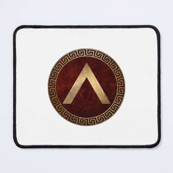 Item preview, Lacedaemonian Lambda Ancient Spartan Shield designed and sold by Agema Apparel.