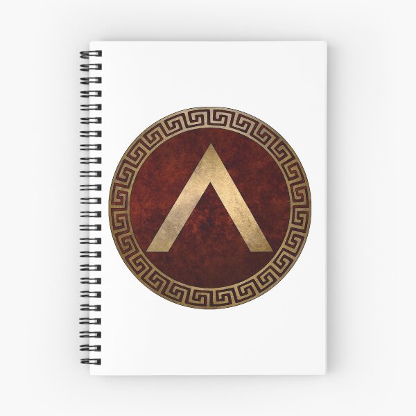 Item preview, Lacedaemonian Lambda Ancient Spartan Shield designed and sold by Agema Apparel.