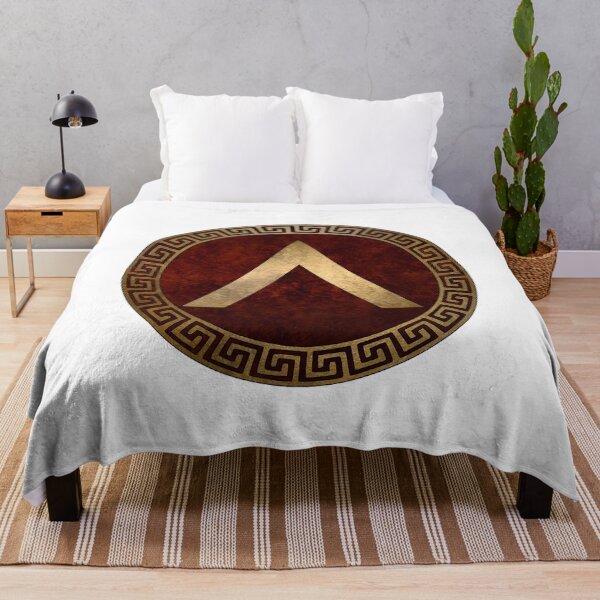 Item preview, Lacedaemonian Lambda Ancient Spartan Shield designed and sold by Agema Apparel.