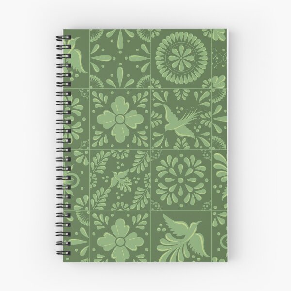 Item preview, Light Green Talavera Tile Pattern by Akbaly designed and sold by Akbaly.