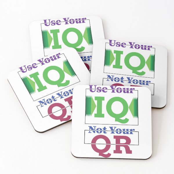 Item preview, Use your IQ not Your Qr | Use your IQ not Your Qr T-shirt and clothing's  designed and sold by SAQUNA.