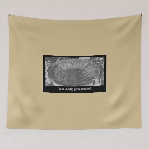 Item preview, Tulane Stadium- Gold designed and sold by DeadStadium.