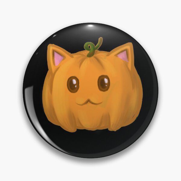 Item preview, Pumpkin cat designed and sold by TrashPandainc.