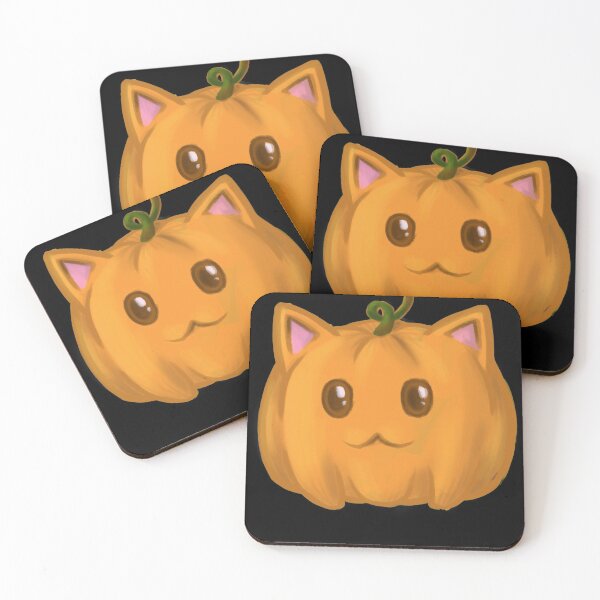 Item preview, Pumpkin cat designed and sold by TrashPandainc.