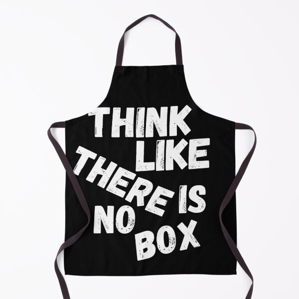 Item preview, Think Like There Is No Box, Vintage Grunge designed and sold by ACC .