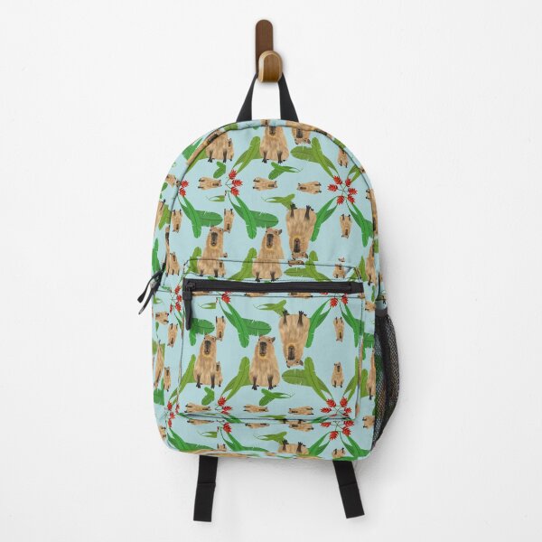 Item preview, Capybara Chigüire with blue background designed and sold by Dancesevillanas.
