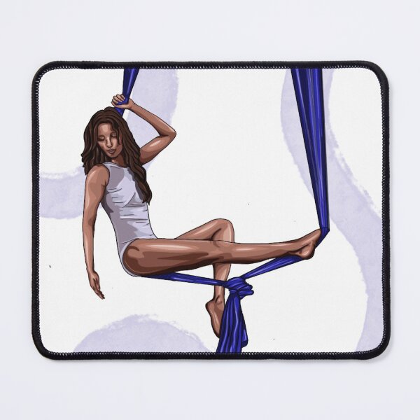 Item preview, Silk Aerialist Performer - Lapis Mist designed and sold by Robyn Adams.