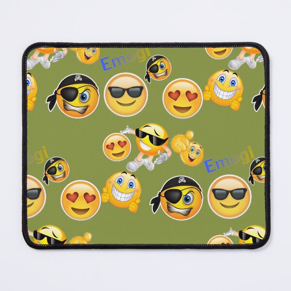 Item preview, emogi winking face with black sunglasses essential T-shirt designed and sold by Aisha Jaafer.