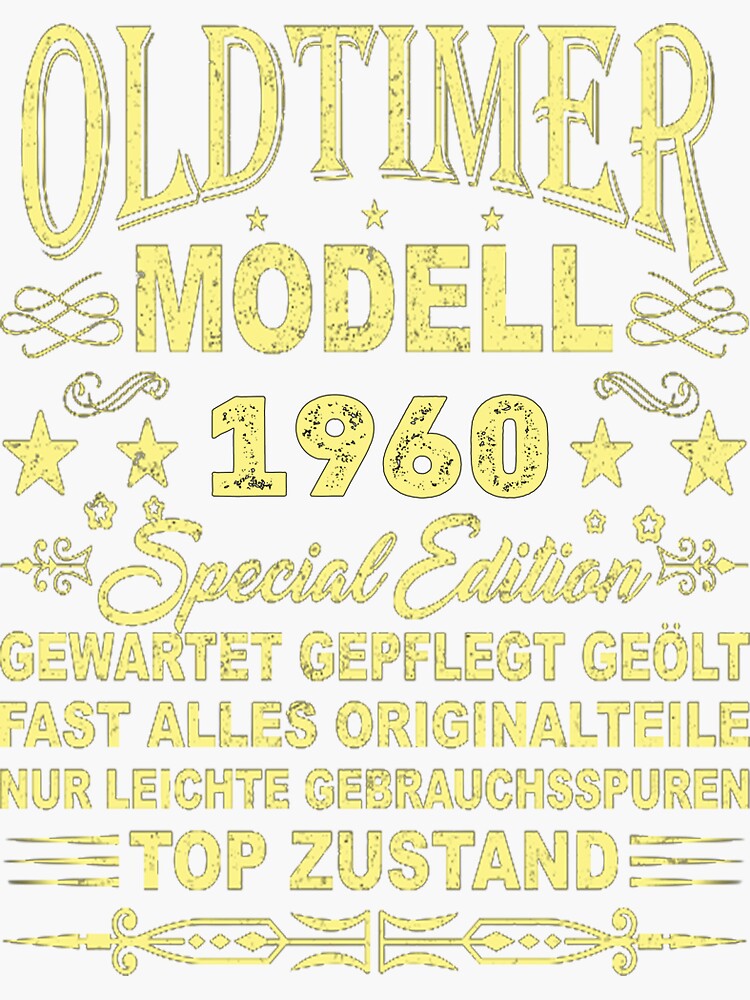 "61. Geburtstag 61 Jahre Damen Herren Spruch Lustig Geschenk 1961