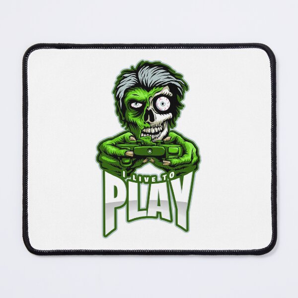 Item preview, I live to play - Halloween Gaming Special designed and sold by 2-Of-A-Kind.