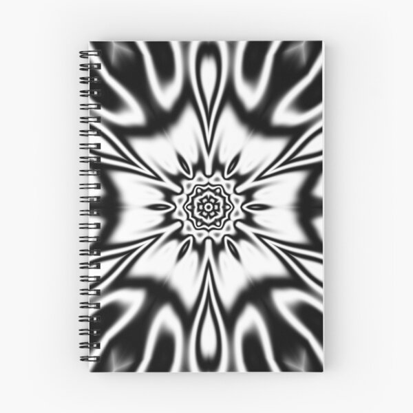 Item preview, Kaleidoscope Abstract Pattern Black and white designed and sold by Calakan.