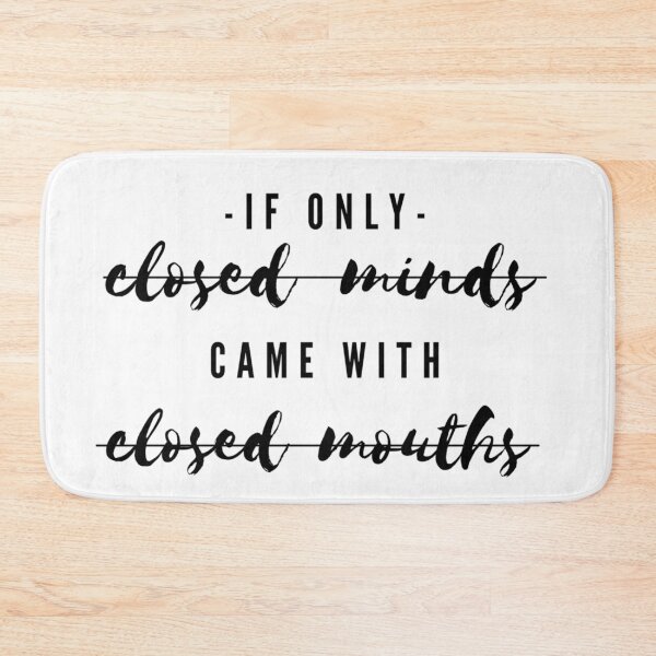 Item preview, Closed minds with Closed mouths designed and sold by Pictionary57.