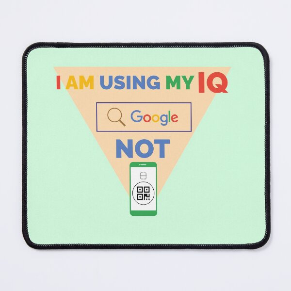 Item preview, Use your IQ not Your Qr | Use your IQ not Your Qr T-shirt and clothing's designed and sold by SAQUNA.