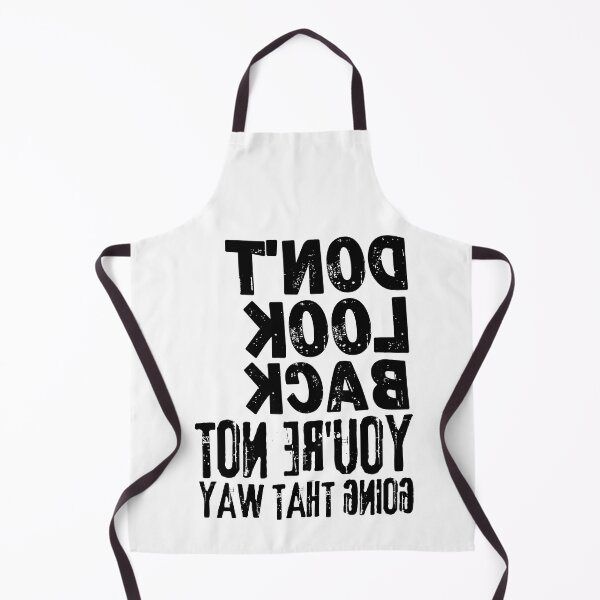 Item preview, Copy of Backwards Letter Don't Look Back You're Not Going That Way, Vintage Grunge designed and sold by ACC .