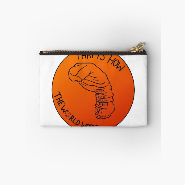 Item preview, That Is How The World Works Sticker Bo Burnham Quotes designed and sold by HarveyJade.