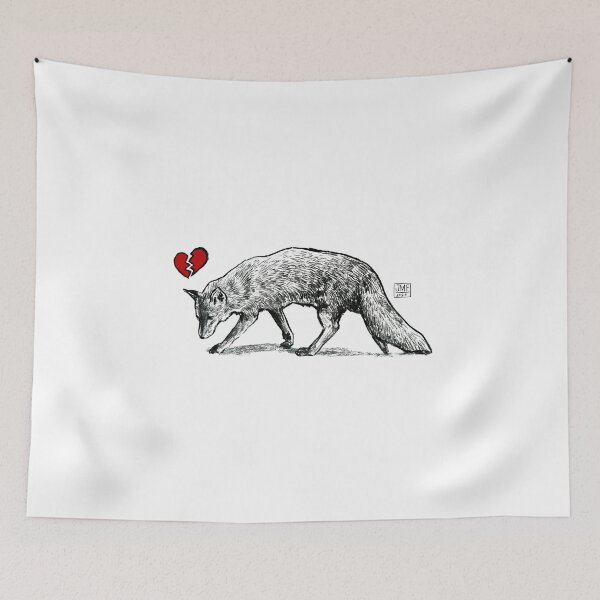 Item preview, Fox looking for food designed and sold by lost-souvenirs.