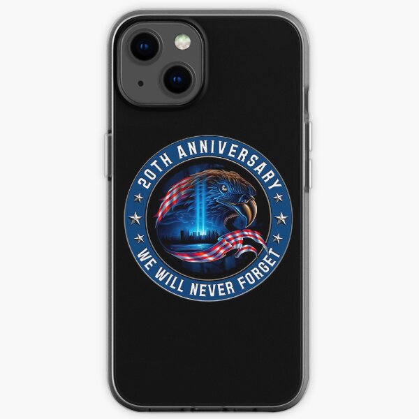 We Will Never Forget 911 American Eagle Usa Flag Shirt iPhone Soft Case