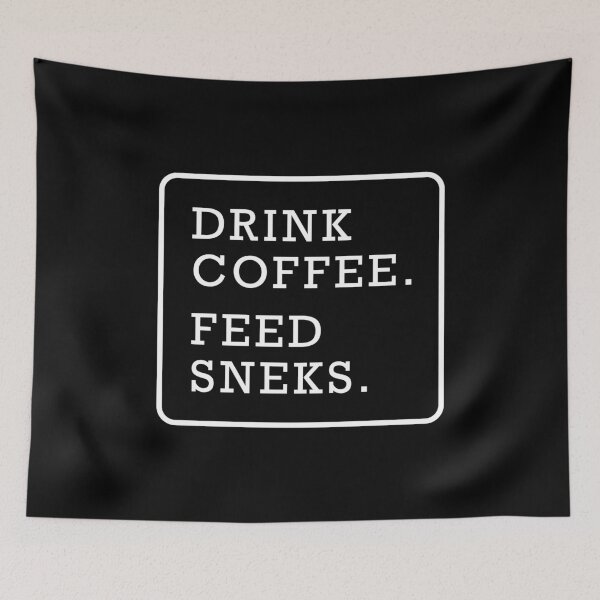 Item preview, Funny snake coffee lover graphic text design designed and sold by Avicularious.