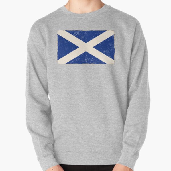 Scottish Flag Pullover Sweatshirt