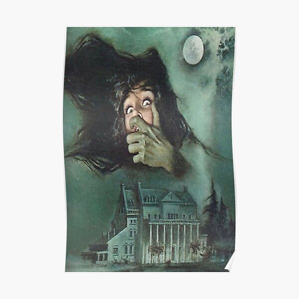GIRL HORROR COMIC RETRO VINTAGE POP Poster