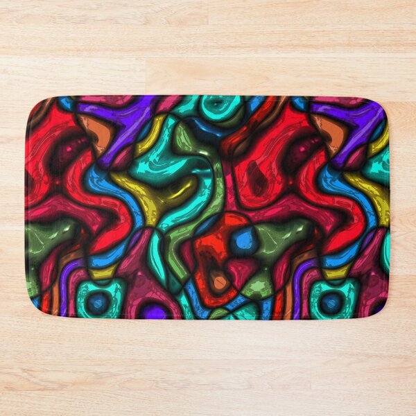 Item preview, Modern Stained Glass Mosaic designed and sold by Sybille-Yates.