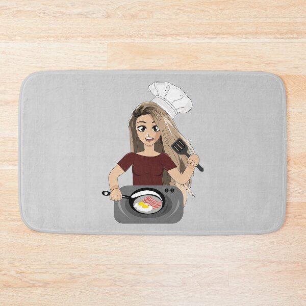 Item preview, valkyrae making bacon and eggs for breakfast and have fun,amigops designed and sold by SGS-.