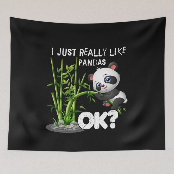 Item preview,  I Just Really Like Pandas, OK? T-Shirt designed and sold by bestdesigns2020.